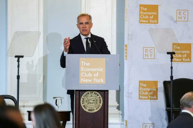 Premierul Mark Carney insistă asupra importanței relației SUA-Canada la Clubul Economic de la New York