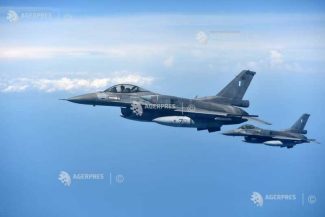 Dronă căzută la Galați/ MApN: Două aeronave F-16 au decolat de la Fetești, fiind sprijinite de un elicopter militar