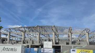 Primarul De Mezzo: Lucrările la Sala polivalentă din Slatina, începute în 2011, reluate astăzi, după 12 ani (FOTO/VIDEO)
