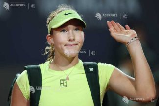 Tenis: Mirra Andreeva s-a calificat în optimile de finală la Roland Garros