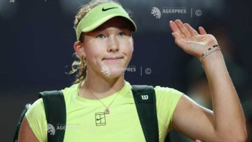 Tenis: Mirra Andreeva s-a calificat în optimile de finală la Roland Garros