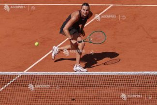 Tenis: Liderul mondial Arina Sabalenka, în optimile de finală la Roland Garros; Gauff și Anisimova eliminate