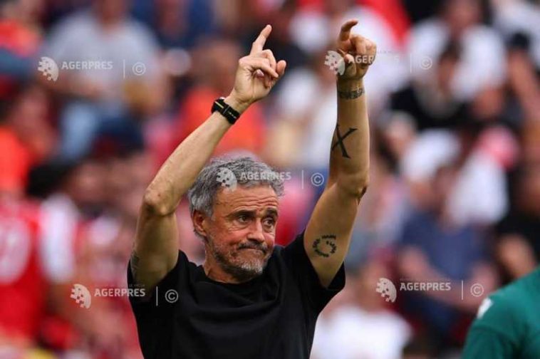 Fotbal: ‘Am meritat să câștigăm după un sezon dificil’, a spus antrenorul Luis Enrique (PSG)