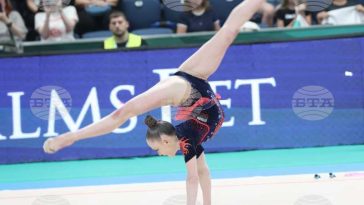 BTA: Stiliana Nikolova a câștigat aurul la măciuci la Campionatele Europene de gimnastică ritmică