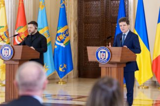 Dronă prăbuşită în Galaţi – Nicuşor Dan a discutat cu Volodimir Zelenski: Rusia demonstrează un dispreţ complet pentru dreptul internaţional şi pentru vieţile cetăţenilor nevinovaţi