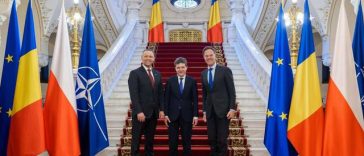 Nicuşor Dan, întâlnire de lucru cu Mark Rutte şi Karol Nawrocki, în pregătirea Summitului B9 – S-a discutat despre securitatea regională şi euro-atlantică, precum şi necesitatea unor acţiuni mai ferme pentru a contracara comportamentul agresiv al Rusiei