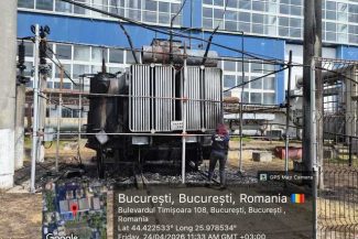 Garda de Mediu, verificări după incendiul de la CET Vest – Solul, posibil contaminat pe o suprafaţă de 50 de metri pătraţi / S-au dispus analize şi eliminarea deşeurilor rezultate în urma incidentului prin operatori autorizaţi