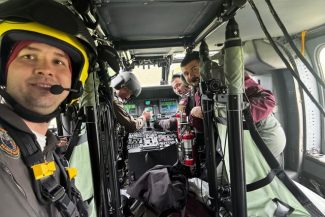Membru al echipaj din elicopterul care a găsit copilul dispărut din Sibiu: Am şi eu doi copii. Emoţia a fost maximă