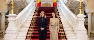 Olena Zelenska: Suntem recunoscători României şi oamenilor ei pentru sprijinul consecvent acordat Ucrainei încă din prima zi a invaziei ruse / Subiecte abordate în întâlnirea cu partenera preşedintelui Nicuşor Dan