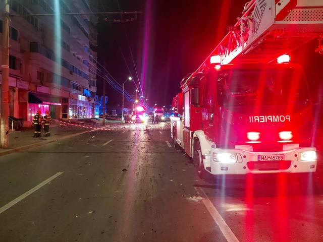 Dronă prăbuşită în Galaţi – Distrigaz Sud Reţele a oprit alimentarea pentru 178 de clienţi din blocul afectat / Furnizarea va fi reluată după verificarea instalaţiei de către un operator autorizat