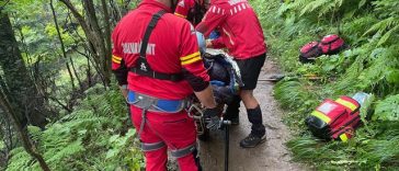 Copil de 10 ani, rănit în Masivul Ceahlău