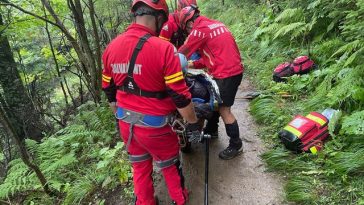 Copil de 10 ani, rănit în Masivul Ceahlău