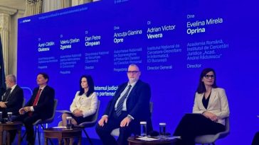 Prima ediție Just.AI Forum – Inteligența Artificială în serviciul sistemului judiciar, Palatul Cotroceni, București, mai 2026