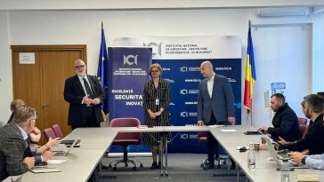 Participanți la reuniunea de lucru SETRE găzduită de ICI București, mai 2026