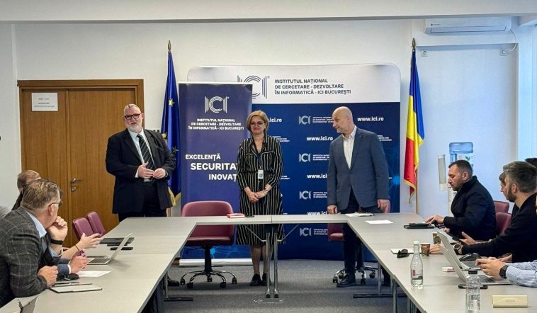 Participanți la reuniunea de lucru SETRE găzduită de ICI București, mai 2026