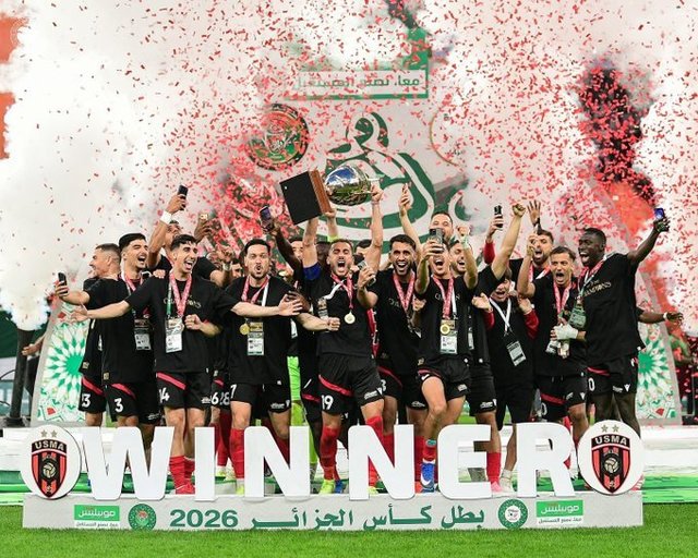 USM Alger a câştigat Cupa Confederaţiei CAF, echivalentul african al Ligii Europa