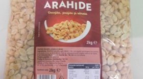 Lot de arahide prăjite, retras de la vânzare din magazinele Metro, din cauza prezenţei aflatoxinelor