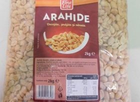 Lot de arahide prăjite, retras de la vânzare din magazinele Metro, din cauza prezenţei aflatoxinelor