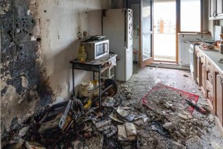 Dronă prăbuşită la Galaţi – Prefectura anunţă că a fost constituită comisia care va evalua pagubele şi gradul de afectare a apartamentelor din blocul unde s-a produs explozia dronei