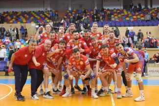Volei masculin: Dinamo Bucureşti – Arcada Galaţi, scor 1-3, în primul meci al finalei Diviziei A