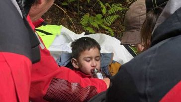 Sibiu – Copilul de 5 ani găsit după două zile de căutări, în pădure, a fost externat din spital