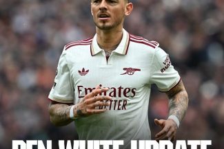 Fundaşul echipei Arsenal, Ben White, indisponibil pentru finala Ligii Campionilor cu PSG