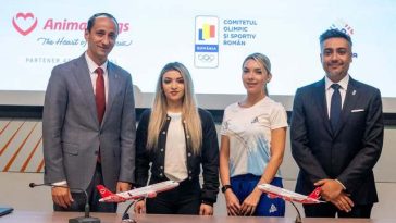 Comitetul Olimpic şi Sportiv Român a semnat un parteneriat cu AnimaWings. De ce servicii va beneficia Team Romania