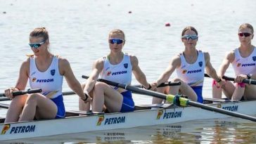 Canotaj: Aur pentru echipajul de patru rame feminin la CR de Juniori din Germania