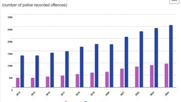 Eurostat: Violenţa sexuală şi infracţiunile de viol în UE au crescut în ultimii 10 ani / Între 2014 şi 2024, infracţiunile de violenţă sexuală au crescut cu 94%, iar cele de viol cu 150% / Infracţiunile de corupţie, în creştere uşoară în 2024