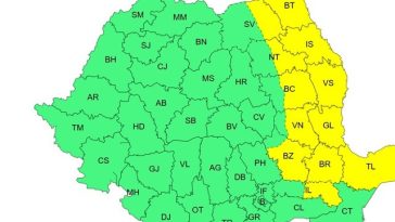 Cod galben de vânt puternic, până joi seară, în mai multe zone ale ţării / Vremea în Bucureşti – HARTA
