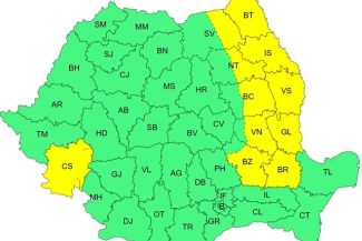 Nouă avertizare cod galben de vânt puternic emisă de meteorologi – Rafale care pot ajunge la 65 de kilometri la oră, până vineri seară