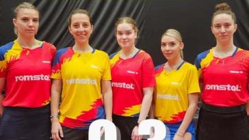 Tenis de masă: Echipa feminină a României, vicecampioana europeană en titre, învinsă de China la debutul la CM