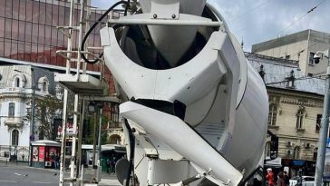 Şofer amendat cu 5.000 de lei după ce a vrut să traverseze cu o cifă centrul Capitalei, pe Bulevardul Magheru, fără să aibă autorizaţie pentru Zona A – FOTO