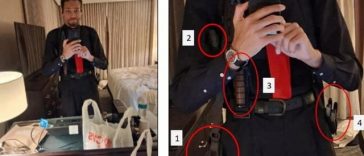 Suspectul în atacul de la gala presei de la Washington s-a fotografiat chiar înainte să treacă la atac