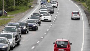 Trafic aglomerat pe Valea Prahovei după minivacanța de 1 Mai