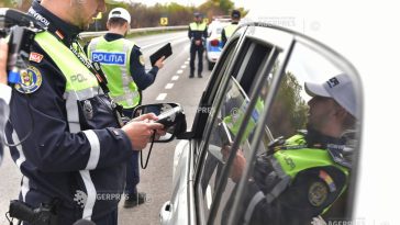 IGPR: Peste 160 de testări pozitive în rândul șoferilor, efectuate de polițiști în noaptea de 1 spre 2 mai