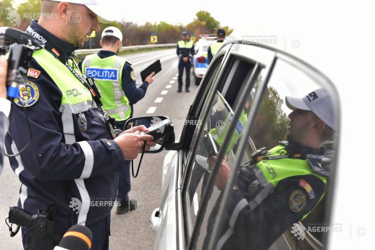 IGPR: Peste 160 de testări pozitive în rândul șoferilor, efectuate de polițiști în noaptea de 1 spre 2 mai