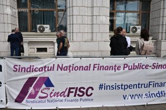 Sindicaliștii din finanțe lansează, de luni, o campanie națională de acțiuni de protest