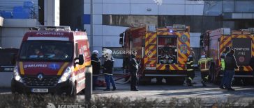 ISUBIF: Incendiu de amploare la un depozit din Chiajna; pompierii au reușit localizarea focului