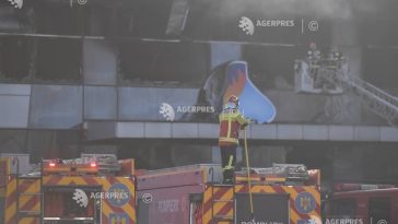 VIDEO UPDATE ISUBIF: Incendiul la depozitul de cauciucuri de pe Șoseaua Alexandriei a fost localizat