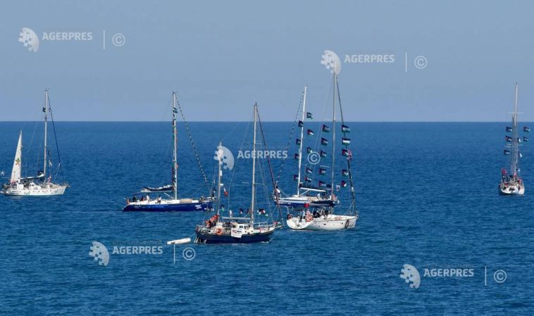 Flotila globală Sumud a raportat interceptarea a 22 din ambarcațiunile sale care se îndreptau spre Fâșia Gaza