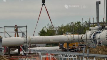 Au început lucrările de instalare a conductei de gaze în Marea Neagră