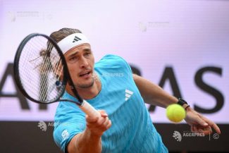 Tenis: Alexander Zverev, calificat fără emoții în optimi la Roma (ATP)