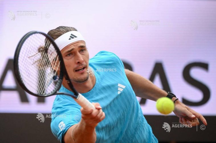Tenis: Alexander Zverev, calificat fără emoții în optimi la Roma (ATP)