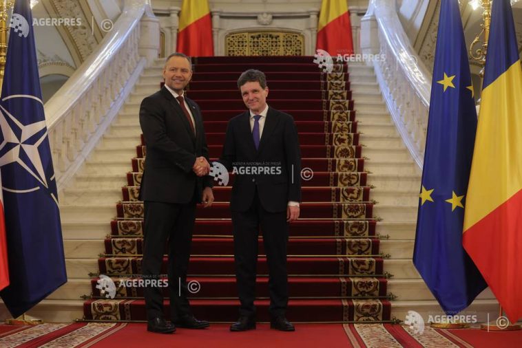 Președintele Poloniei – primit de Nicușor Dan la Palatul Cotroceni