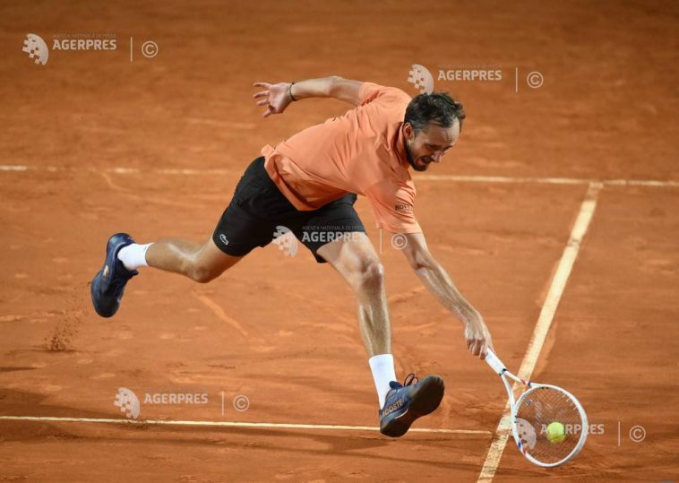 Tenis: Daniil Medvedev s-a calificat în semifinale la Roma (ATP)
