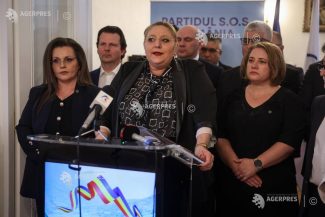 Șoșoacă: S.O.S. România vrea un Guvern minoritar cu susținere parlamentară a programului său de guvernare