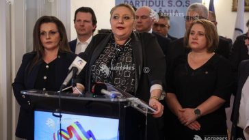 Șoșoacă: S.O.S. România vrea un Guvern minoritar cu susținere parlamentară a programului său de guvernare