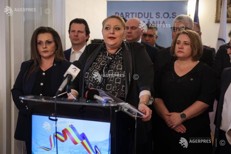 Șoșoacă: S.O.S. România vrea un Guvern minoritar cu susținere parlamentară a programului său de guvernare