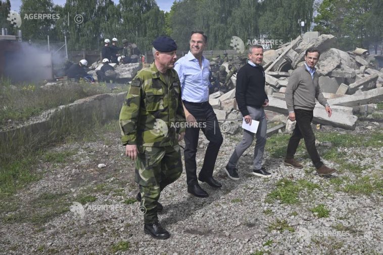 Suedia: Mark Rutte susține un sprijin mai echilibrat pentru Ucraina între partenerii NATO